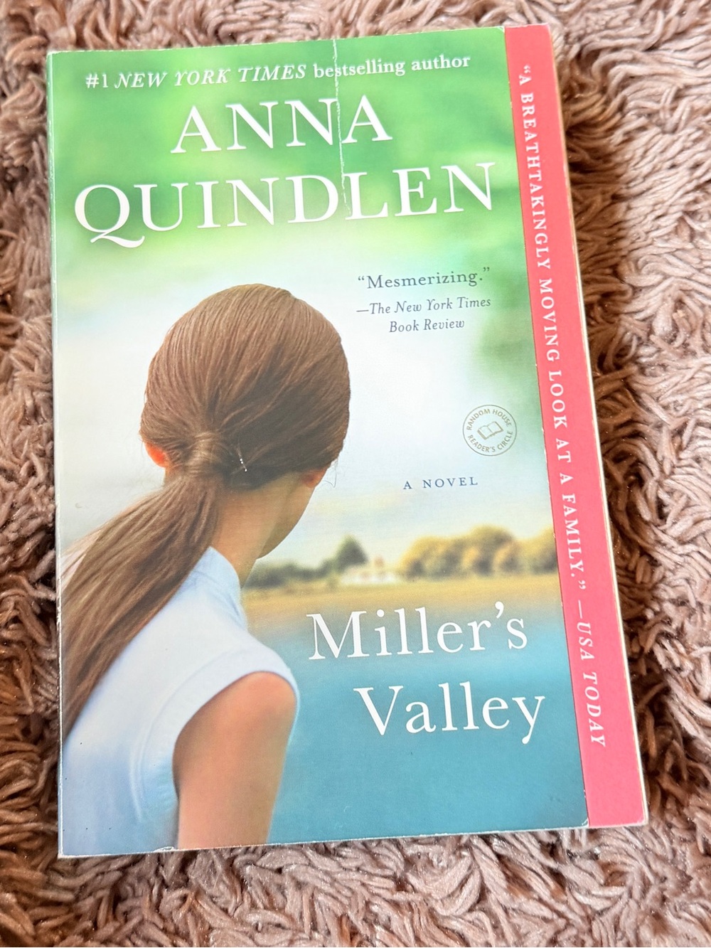 Miller’s Valley by Anna Quindlen Coming of Age Story novel